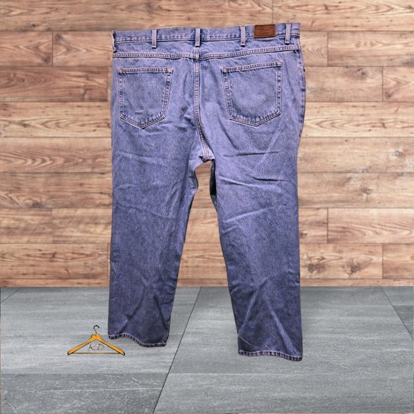 LL Bean Jeans - 44x29, Stonewashed, EUC - Picture 2 of 9